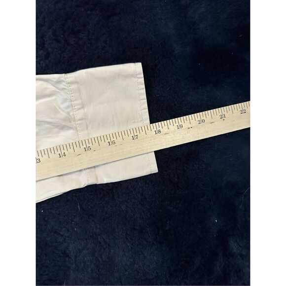 Vintage 70s Blue Willi’s Button Down Pearl Button White Collar Longsleeve Sz Med - Picture 11 of 11